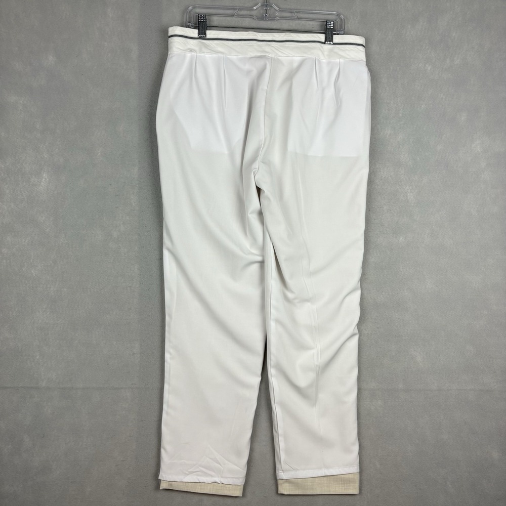 State & Liberty Athletic Fit Stretch Suit Pants Men 33x28 Heathered Bamboo Lined - Picture 12 of 12